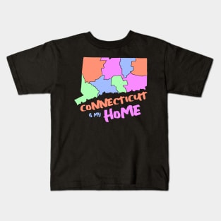 USA state: Connecticut Kids T-Shirt
